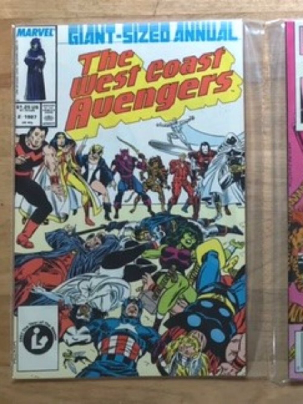 Lot of 3 The West Coast Avengers Annual Original Comics